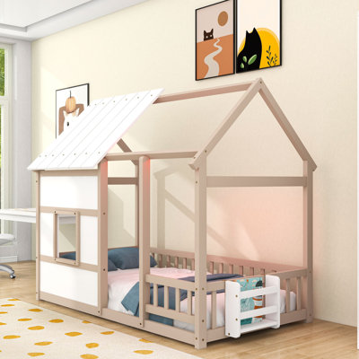 House Floor Bed With LED Light