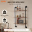 3 Piece Square Wood Floating Shelf