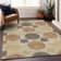 Premium Machine Washable Prisco Tan Rug