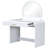 39" Makeup Vanity Table With Mirror Touch Screen Lighted Mirror, Dressing Table With Drawer For Bedroom