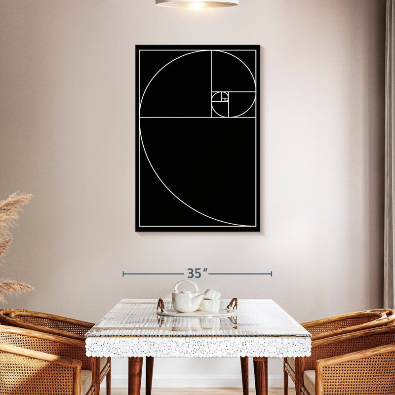 Avery Proportio Divina Black, 30" H x 20" W