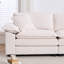 Canapé modulaire surdimensionné à assise profonde et siège réversible avec 2 repose-pieds et coussins-312829226
