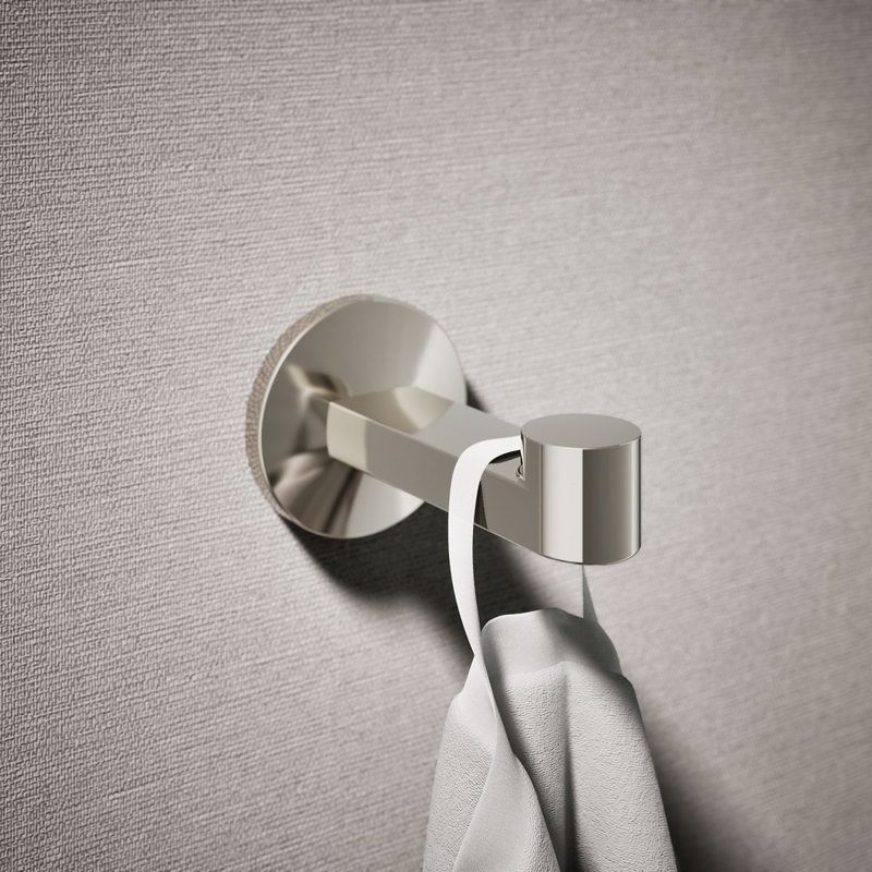 Components™ Robe Hook, Polished Nickel