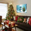 «Snowman Tree», art mural sur toile-121121719
