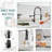 Fapully Pull Down Kitchen Faucet