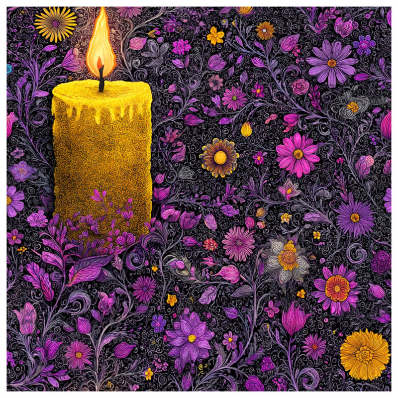 Housse de couette Candle Bedding Decor Bohemian, Très grand lit