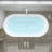 59" x 30" Freestanding Soaking Acrylic Bathtub-81515711