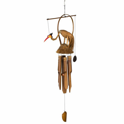 Wood Animals Wind Chime