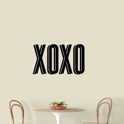 Text & Numbers Wall Decal