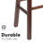 Solid Wood Accent Stool-186256253