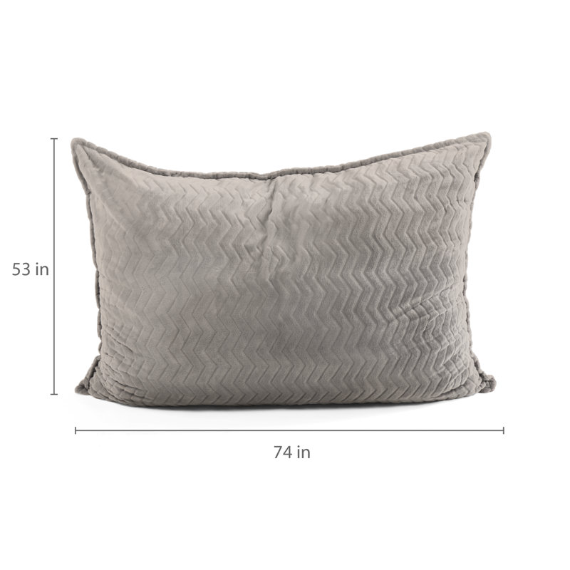Crash Large Classic Bean Bag, Taupe