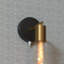 Single Metal Ceiling Rose With Push Button Vintage Industrial Light Cord Fitting-416124513