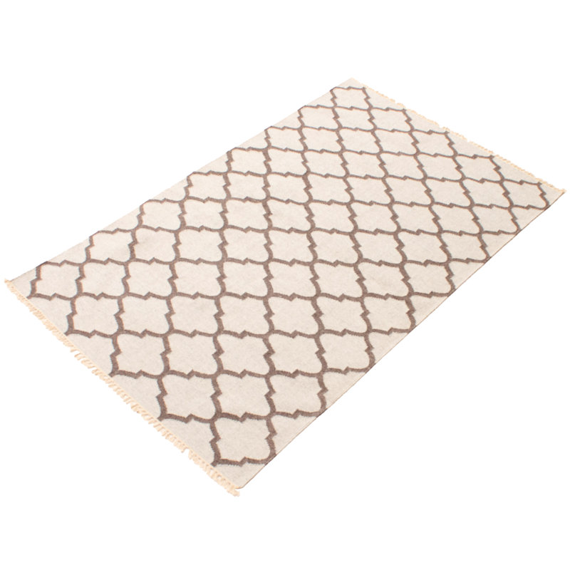Wool Geometric Indoor Rug