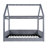 Grey Full House Daybed With Led Lighting