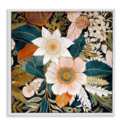 Art giclée éclectique à motif floral par Sasha