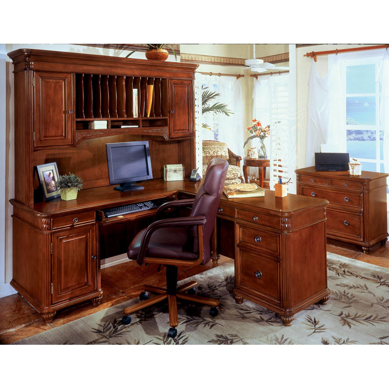 Buckeye Piece Configurable Executive Desk Office Set