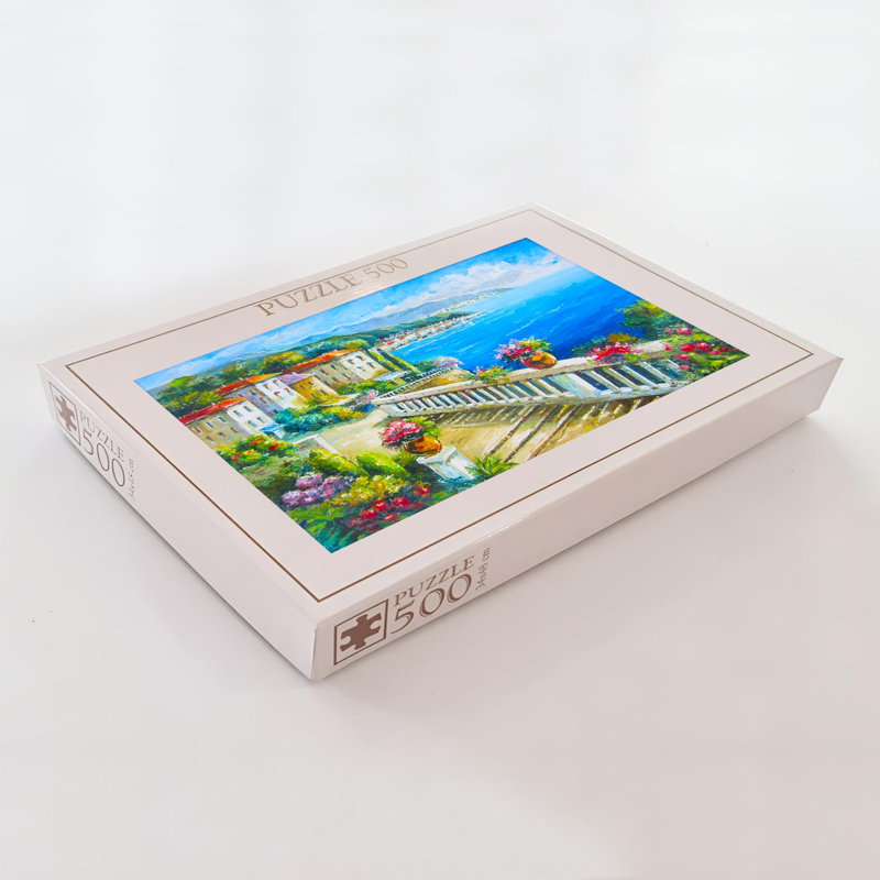 500-Piece Puzzle, 100% Cardboard, 18.9 x 13.4 inches | Box Size: 13.2 x 9.1 x 2.0 inches | Perfect for Family Fun & Relaxation, High-Quality, Durable Pieces for Easy Assembly, Ideal Gift for Puzzle Lovers