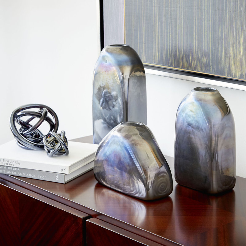 Fuso Abstract Figurines & Sculptures, 3.5" H x 3.5" W x 3.5" D