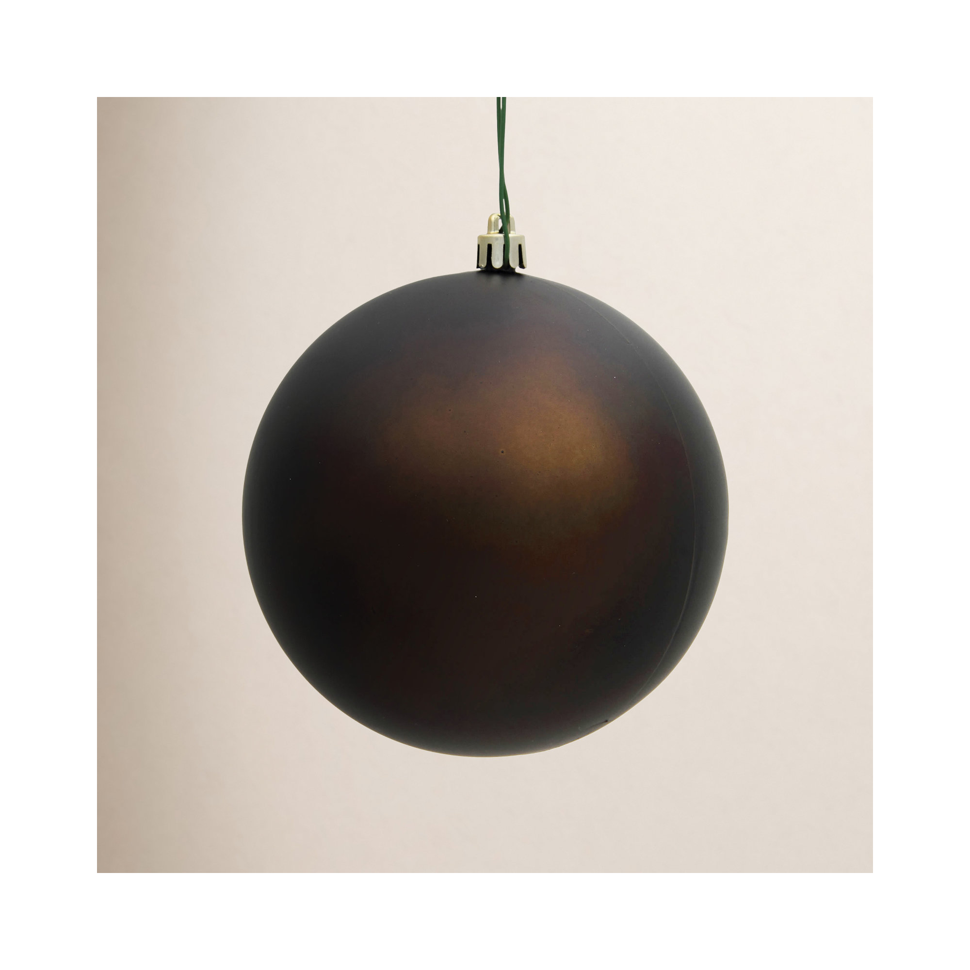 Holiday Décor Ball Ornament, Chocolate