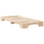 Floor Bed Frame With Storage Wood-563229813-563229818