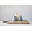Nuvo Stoneware Sugar And Creamer Set