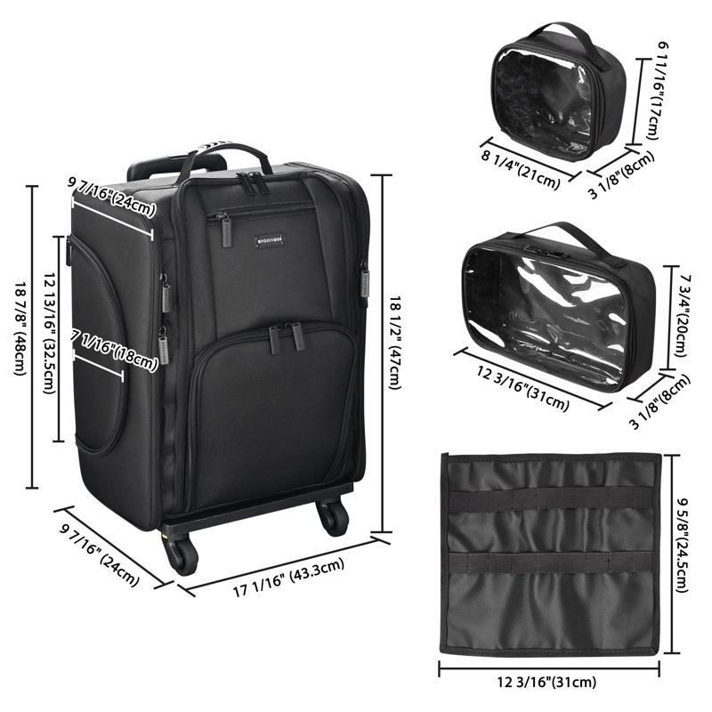 Trousse de maquillage à roulettes Byootique