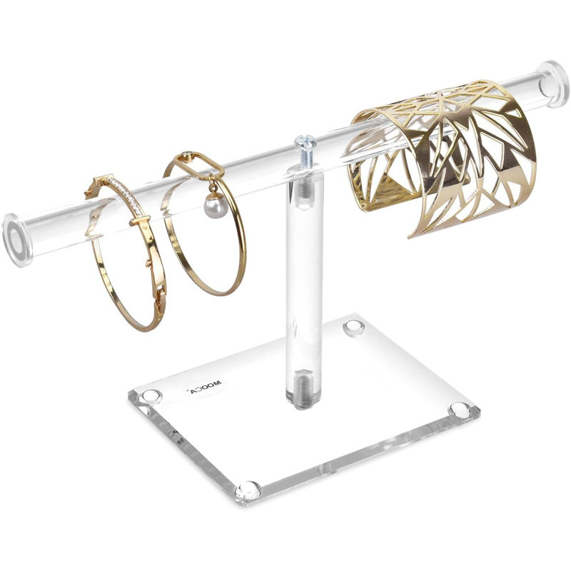 Premium Acrylic Round Jewellery Display Tree Stand