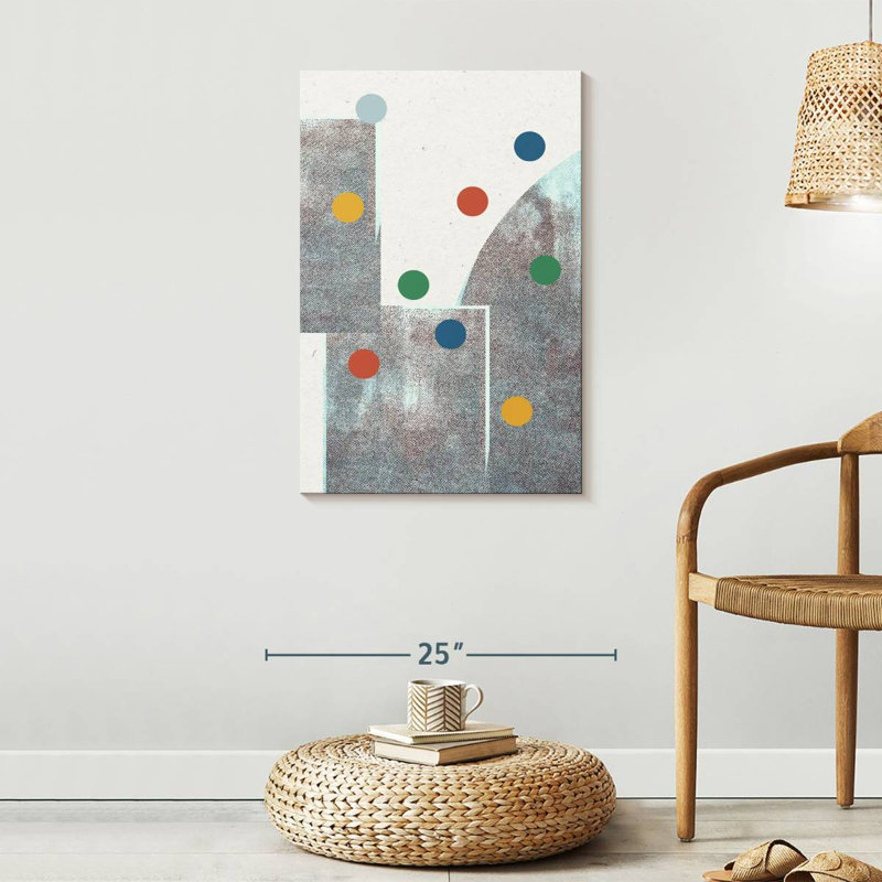 Retro Dots No. 1, 30" H x 20" W