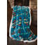 Jeté turquoise Southwest Plush