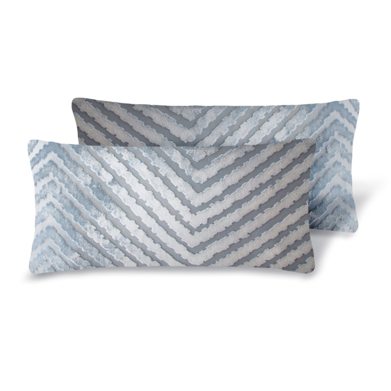  Rectangular Velvet Pillow Cover & Insert, Dusk