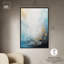 Art mural abstrait bleu de la mer bleue de Punta Cana par Art Remedy-102530213-102530219