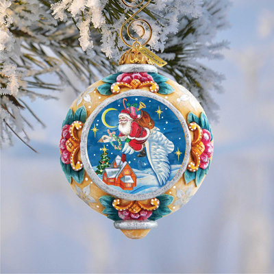 Ornement en forme d'oie de Noël Treasured Memories