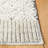 Martha Stewart 9604 Hand Loomed Wool/Cotton Chevron Rug in Gray/Ivory-66652906