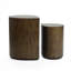 Ensemble de tables d'appoint 2 pièces Teardrop Drum