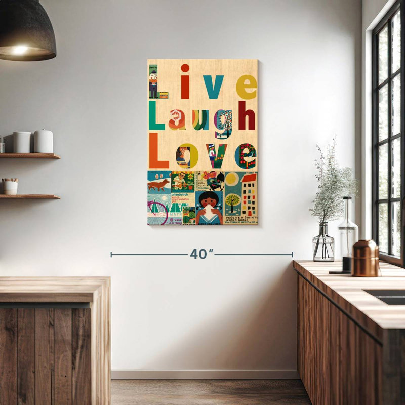 Tergel Collage Love I, 36" H x 24" W