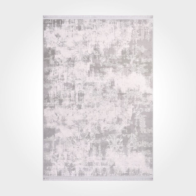 Tapis beige moderne lavable à la machine