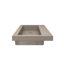 Trough Concrete Handmade Rectangular Drop-in Bathroom Sink-37742372-39128487