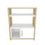 Letos 80cm H x 60cm W Standard Bookcase-900883687