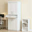 Armoire de rangement autoportante spacieuse, armoire de cuisine, grande armoire de rangement