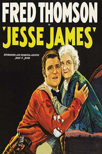 Jesse james-impression publicitaire, H 36 po x l 24 po x P 1,5 po