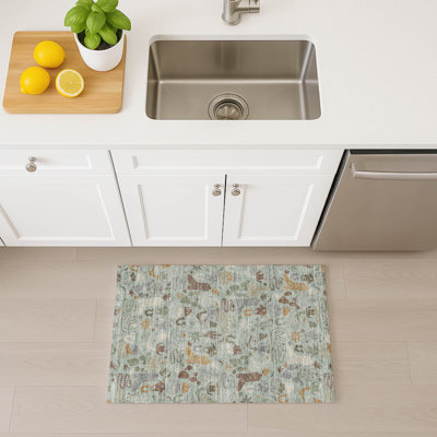 Tapis intérieur / extérieur lavable à la machine pour enfants Chantille ACN2512
