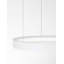 1 - Light White LED Wagon Wheel Pendant