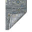 Tapis gris / bleu en laine noué à la main Hillard-53153054