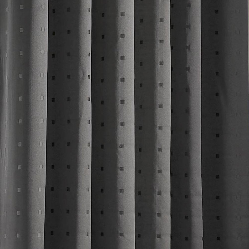 Norush Madison Pencil Pleat Curtains, 168cm Width x 183cm Drop, Charcoal