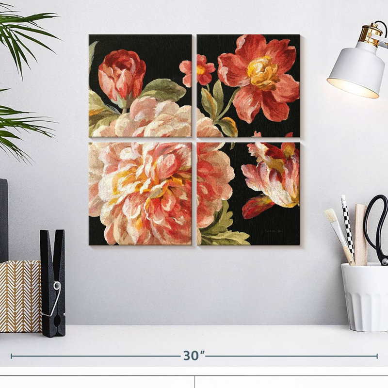 Harnek - mélange de fleurs, H 18 po x l 18 po