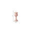 Bougie florale dimensionnelle 5 "rose Lily of the Valley