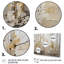 Art sur toile de bouleau beige et jaune-591016268-591016269