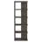 Weathered Grey 5-Shelf Bookcase