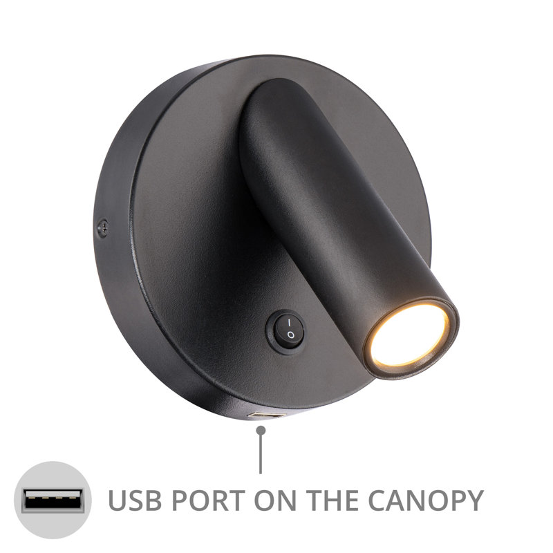 Aspire 1 - Light LED Spotlight, Black