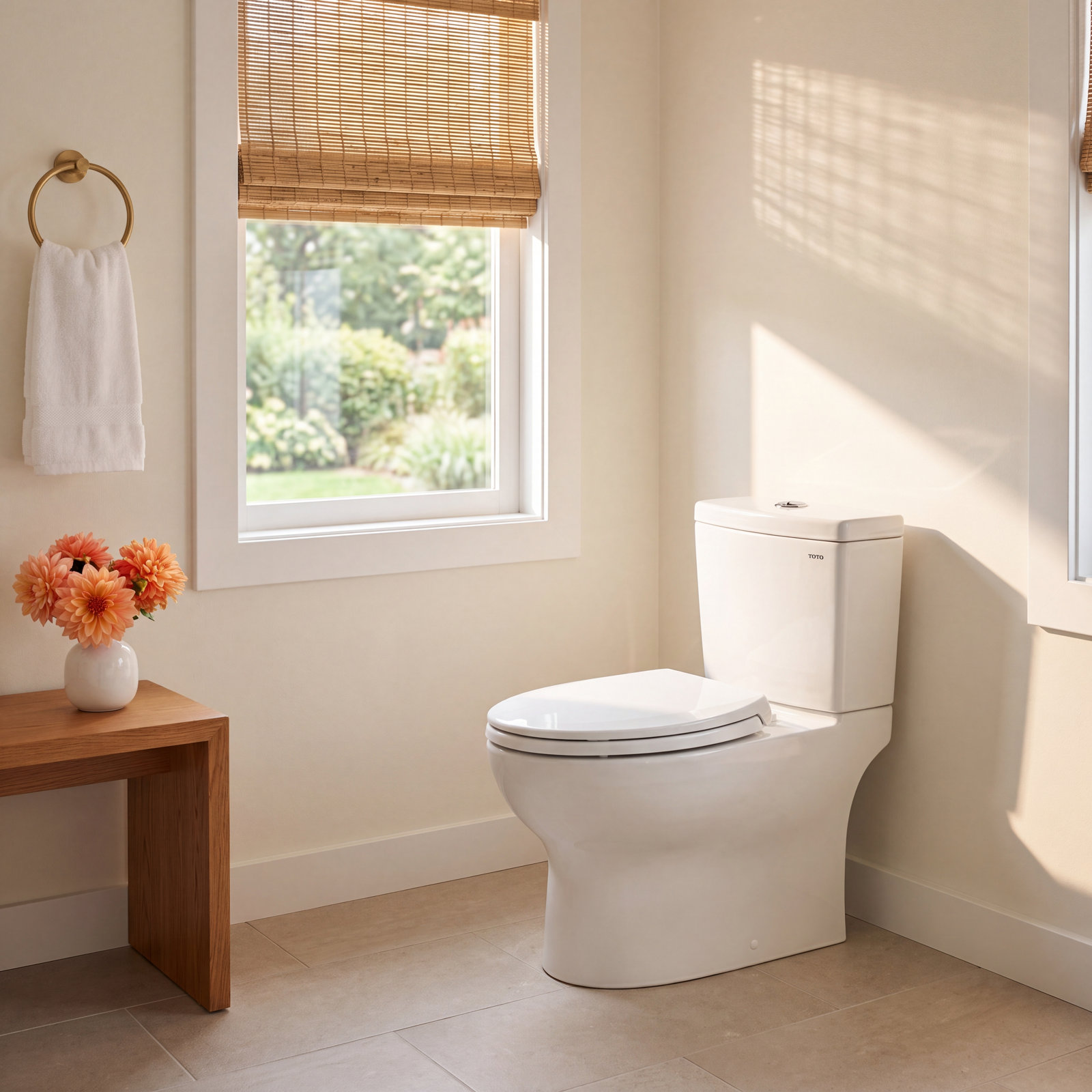Aquia® IV Dual-Flush 1-Piece Toilet, Cotton White